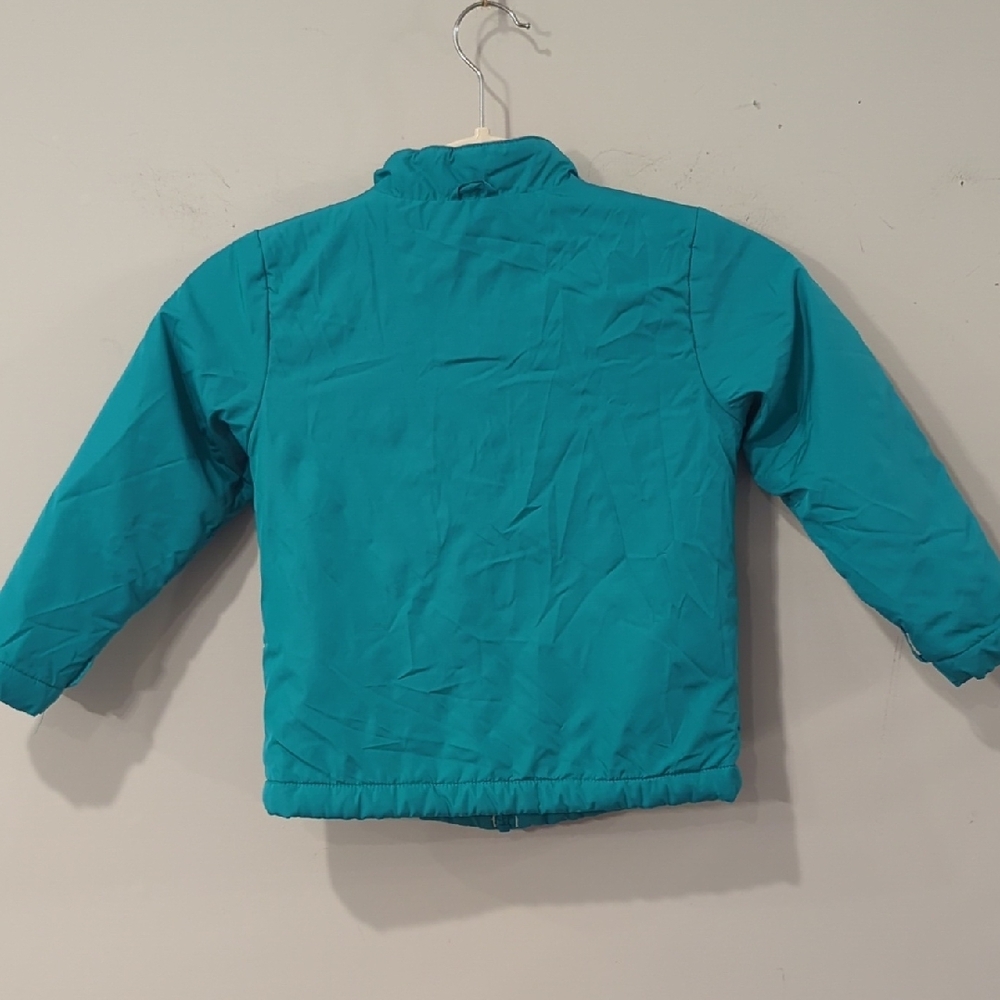 Cat & Jack Jacket Teal Fleece Lined size‎ 5T image 4
